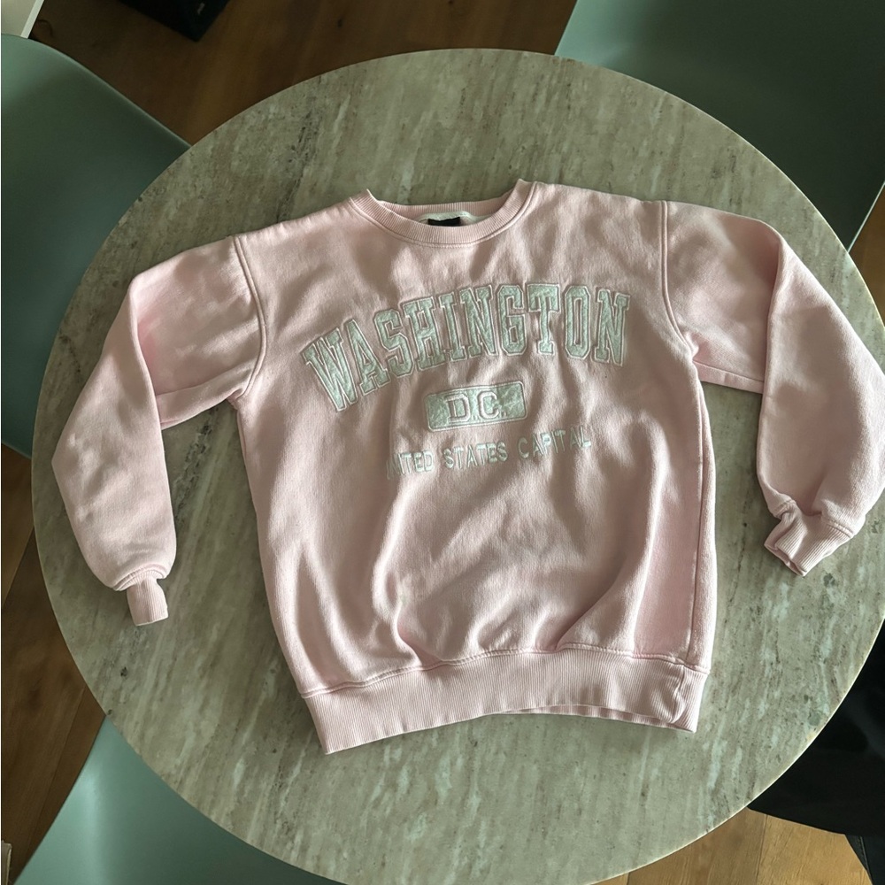 Pink Washington D.C. Sweatshirt